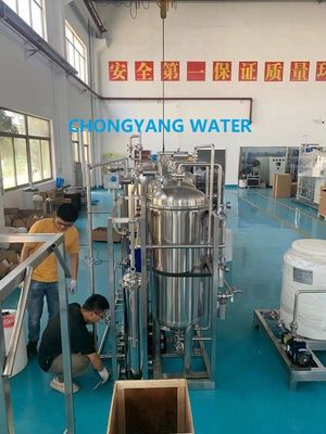 Volledig roestvrij staal Pharma water systeem 500LPH water systeem Pharma