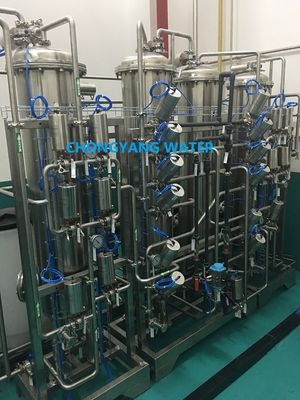 Gezuiverd water systeem met materialen Proof &amp; Welding Record voor de farmaceutische industrie