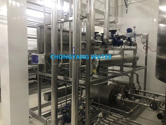 SS304 316L Pharmaceutische waterzuiveringssystemen zuiveringsinstallatie 100CFU/ml