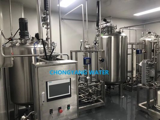 SS304 316L Pharmaceutische waterzuiveringssystemen zuiveringsinstallatie 100CFU/ml