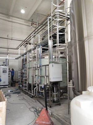 Ultrazuiver waterzuiveringssysteem Edi Waterbehandelingsproces in de farmaceutische sector CE