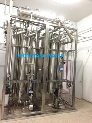 Meerdere kolommen distillatieinstallatie Waterdestillatie voor injectie-opwekking