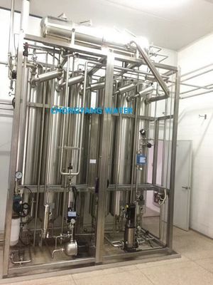 Meerdere kolommen distillatieinstallatie Commerciële gedistilleerde watermachine