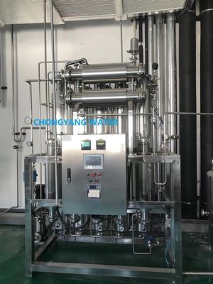 Multi Column Distillatie Plant Five Med Multi Effect Distillatie Voor Bulk Drug