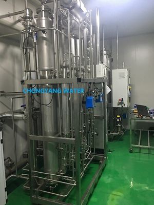 Multi Column Distillatie Plant Five Med Multi Effect Distillatie Voor Bulk Drug