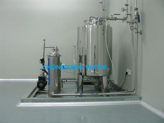 Eenvoudige dubbel-RO omgekeerde osmose waterbehandeling in de drankenindustrie