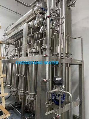 Farmaceutische distillatieinstallatie met meerdere kolommen