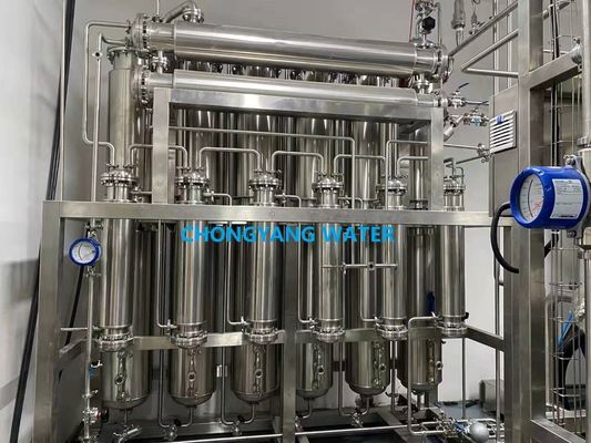 Farmaceutische distillatieinstallatie met meerdere kolommen