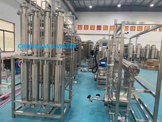 Stoomdistillatieinstallatie met meerdere kolommen Industriële gedistilleerde watermachine