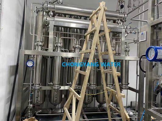 Stoomdistillatieinstallatie met meerdere kolommen Industriële gedistilleerde watermachine