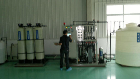 Industriële RO-installatie Cosmetisch zuiver water systeem met DQ IQ OQ