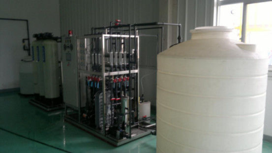 Industriële RO-installatie Cosmetisch zuiver water systeem met DQ IQ OQ