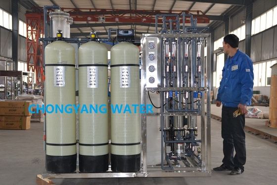 Industrieel RO-installatie waterzuiveringssysteem PLC Industrieel waterfilter