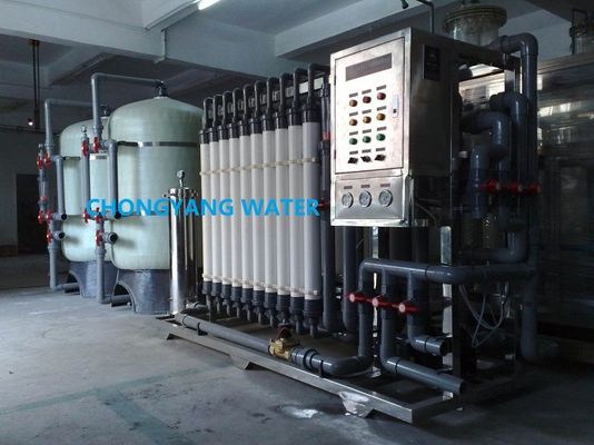 Ultrafiltratieapparatuur SS UPVC Hollow Fiber UF Membrane