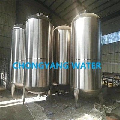 316L Gezuiverd watervat Verticaal voedselopslagvat Puur water