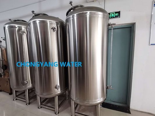 316L Zuiver watervat Verticaal voedsel farmaceutisch opslagvat Puur water