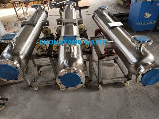 Double Tube SS316L Shell Tube Heat Exchanger Warmtewisselaar in de farmaceutische industrie