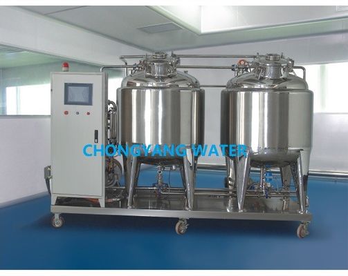 SS Cip-oplossing Watertank Wassen Geautomatiseerd brouwerij Cip-systeem in de voedingsindustrie