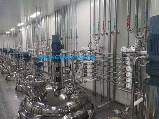 Volautomatisch CIP-systeem Cip In Skid voor de voedingsindustrie met sensor