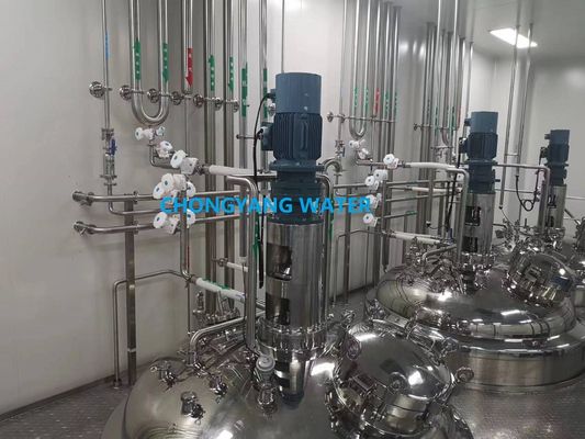 Automatisch CIP-systeem schoonmaak in plaats systeem voor voedselverwerking SS316 SS304