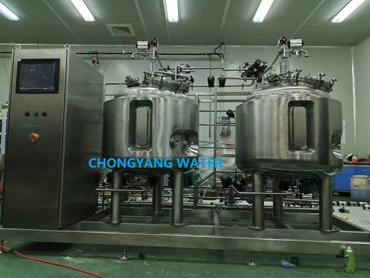 Automatisch CIP-systeem schoonmaak in plaats systeem voor voedselverwerking SS316 SS304