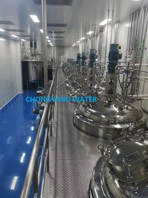 Automatisch CIP-systeem schoonmaak in plaats systeem voor voedselverwerking SS316 SS304
