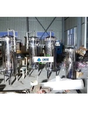 Hoogprecisie roestvrijstalen filterbehuizing Multi-cartridge filterbehuizing met O-ring platte wasmachine afdichting