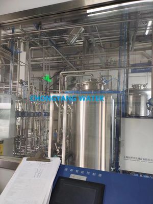 Gezuiverd waterdistributiesysteem onder druk voor injectiesysteem