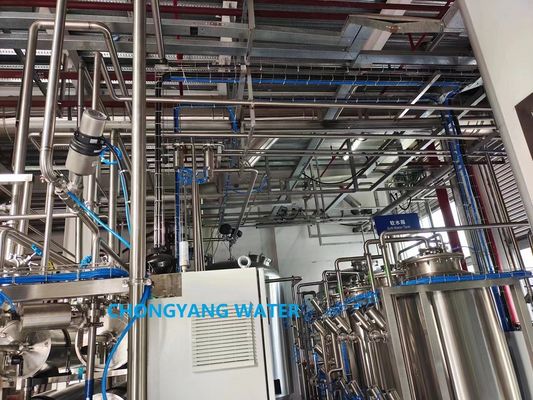 PW WFI-lus Gezuiverd waterdistributiesysteem Farmaceutisch wateropslag- en distributiesysteem