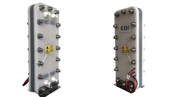 Volledige reeks EDI-module-stapel / waterzuiveringsinstallatiesysteem 1T-elektrodeionisatie-module