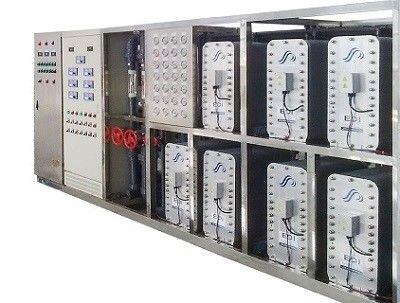 Volledige reeks EDI-module-stapel / waterzuiveringsinstallatiesysteem 1T-elektrodeionisatie-module