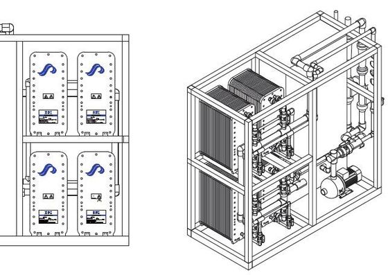 Ultra-kleine EDI-module met stroomvoorziening / Ionpure EDI-module