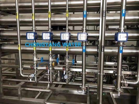 Verpakte omgekeerde osmose + elektro-deionisering voor gezuiverd water