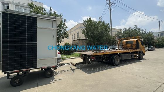 Een Mobiel Zonne-Fotovoltaïsch Omgekeerde Osmose Systeem