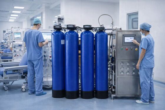 RO EDI Medische waterzuiveringssystemen Waterfiltratietechnologie voor medische 100LPH