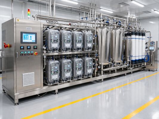Elektrodeionisatie Industrieel RO-installatie Industrieel waterzuiveringsapparaat