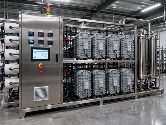 Elektrodeionisatie Industrieel RO-installatie Industrieel waterzuiveringsapparaat