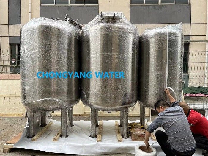 Steriele gezuiverde watertank 200 liter tot 20000 liter roestvrijstalen tank waterzuiveraar