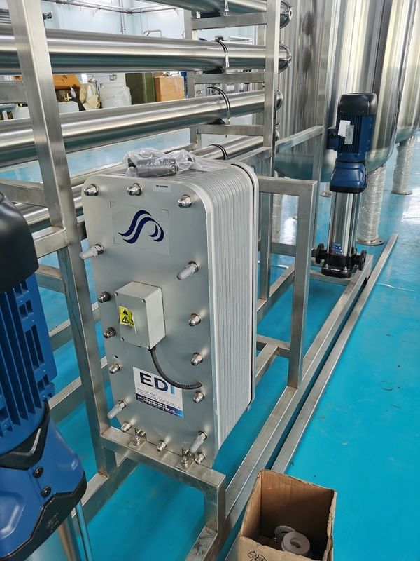 0.25T, 0,5T/H Industrie EDI-module voor waterzuiveringsinstallatiesysteem