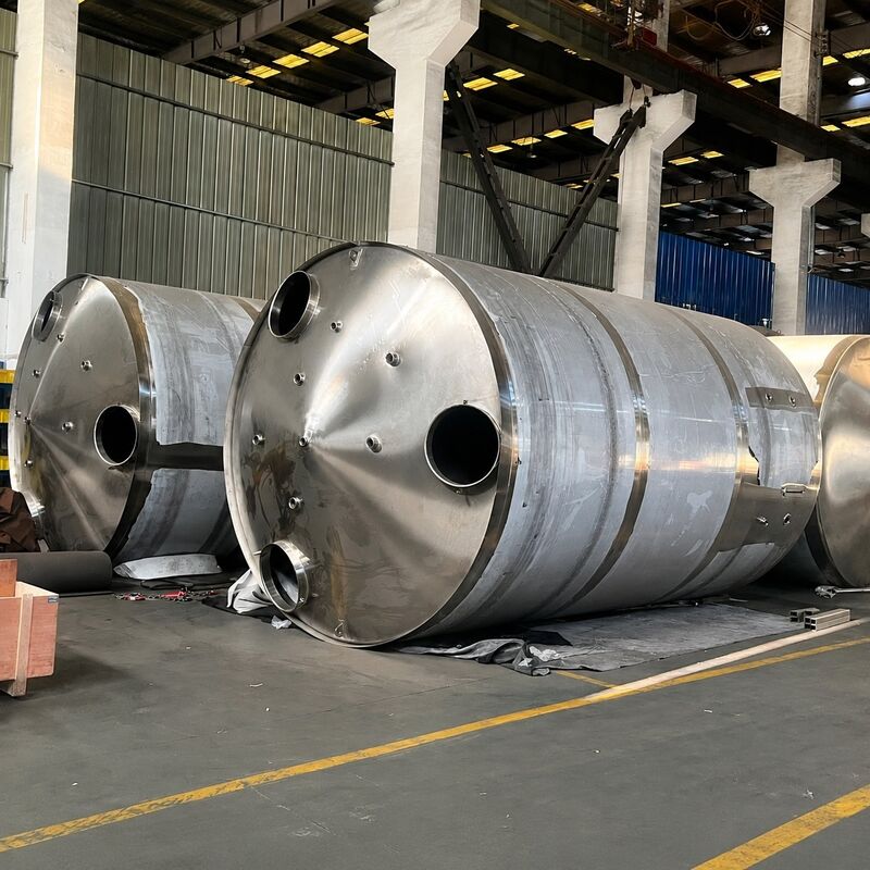 SS316L Sanitaire Mengtank met Roerwerk voor Voedingsmiddelen- en Drankverwerking/SS316L Sanitaire Fermentatietank voor Voedingsmiddelen- en Drankproductie